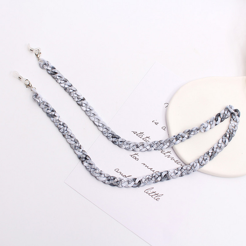 Akrilni lančić za naočale Modni lančići oko vrata Uzica Privjesak Držač maske Naočale Ženska užad Uzica za naočale Ljetni dodaci