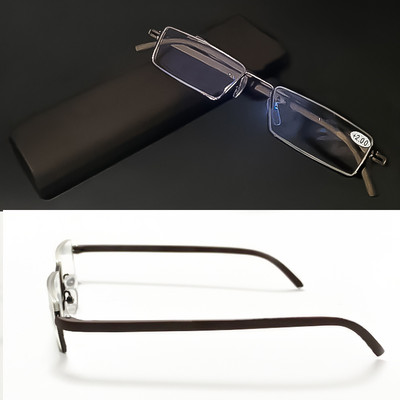 May Flower TR90 Ukrasne naočale bez nulte dioptrije Muške naočale koje blokiraju plavo svjetlo Naočale za čitanje za muškarce+1,25+1,75+2,25+2,75