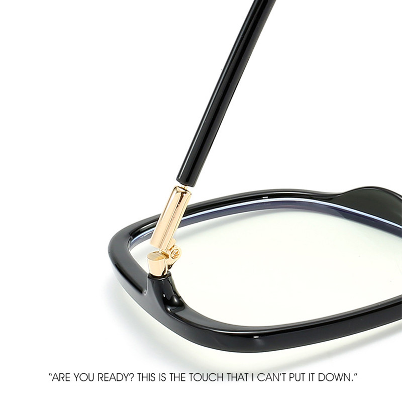 JULI Ogromne četvrtaste naočale za blokiranje plave svjetlosti za žene Anti-Ray zaštita leća optičke naočale naočale za računala 6030