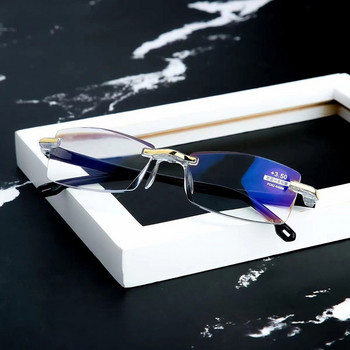 Νέα γυαλιά ανάγνωσης Anti Blue Ray ανδρικά γυναικεία γυαλιά κοπής Presbyopia για γυναικεία γυαλιά Blue Light