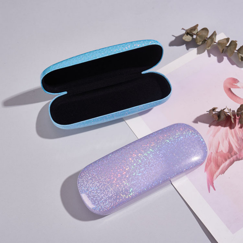 Cutie de ochelari de miopie din piele PU de compresie Cutie cu cataramă cu glonț Cutie de fier pentru miopie optică Cutie simplă pentru ochelari de soare Cutie de depozitare