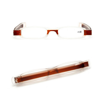 BEGREAT 360 μοιρών περιστροφή Πτυσσόμενα γυαλιά ανάγνωσης Σκελετός φορητά γυαλιά οράσεως Mini Presbyopia γυαλιά υπερμετρωπίας για γυναίκες άνδρες