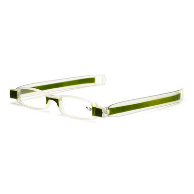 BEGREAT rotacija od 360 stupnjeva sklopivi okvir za naočale za čitanje prijenosne naočale mini naočale za dalekovidnost i dalekovidnost za žene muškarce