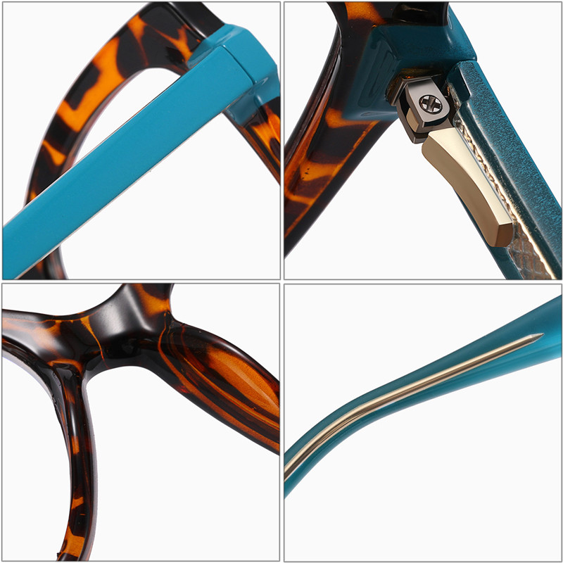 SHAUNA Retro TR90 Cat Eye ženski okviri za naočale Prozirne naočale protiv plave svjetlosti Muški modni optički dvobojni okvir