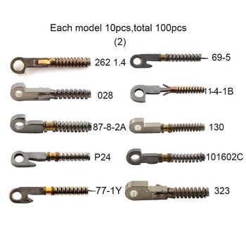 100 бр винтове за пружинни панти за очила малък пакет винтове за очила за очила