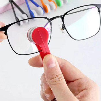 Преносими многофункционални очила за почистване на очила, очила, слънчеви очила, очила, микрофибърни почистващи четки, почистващи инструменти, мини