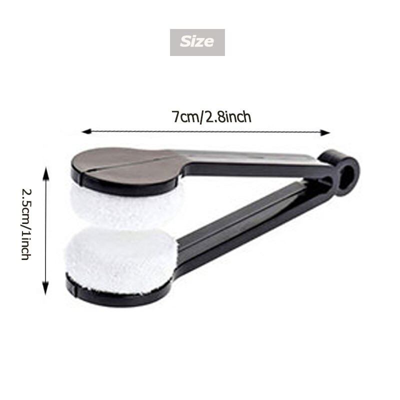 Prijenosni višenamjenski naočale Čišćenje trljanjem naočala Sunčane naočale Naočale Četke za čišćenje od mikrovlakana Alati za brisanje Mini