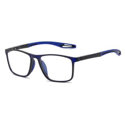 Fashion TR90 Γυαλιά ανάγνωσης με σκελετό σιλικόνης Ανδρικά γυαλιά ηλικιωμένοι Αθλητικά γυαλιά πρεσβυωπίας Εξαιρετικά ελαφρύ Anti Blue Light +1,0 έως +4,0