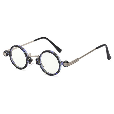 49124 Steam Punk кръгли слънчеви очила Samll Frame Men Women Fashion Shades UV400 Vintage Glasses