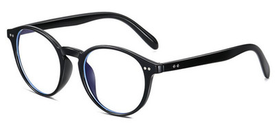 Retro muške i ženske naočale s okruglim okvirom protiv plave zrake, PC naočale s lećama za okvire za računalne naočale A3001