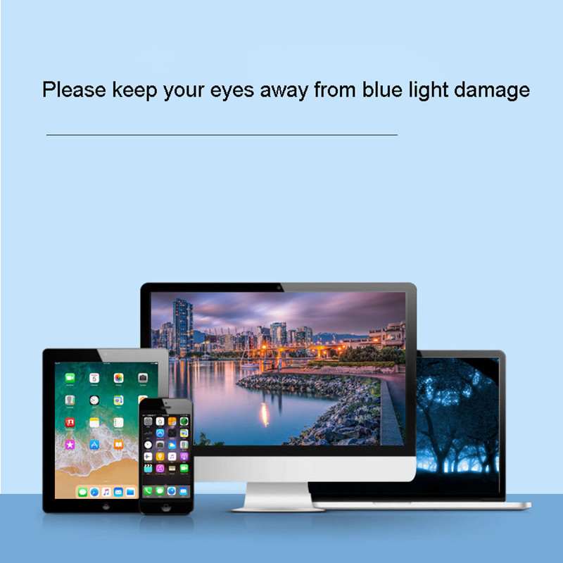 Retro muške i ženske naočale s okruglim okvirom protiv plave zrake, PC naočale s lećama za okvire za računalne naočale A3001