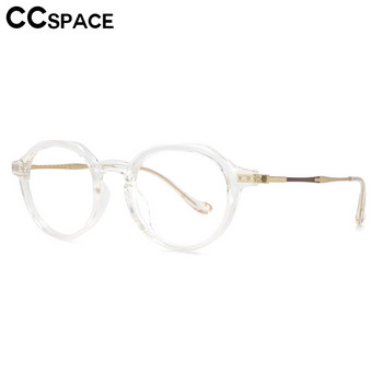 53753 Ретро овални рамки за оптични очила против синя светлина Мъже Жени Пластмасови титаниеви модни компютърни очила