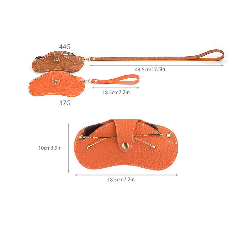 Creative Serpentine torbe za sunčane naočale Jednobojna torba za sunčane naočale Zaštitni rukav za naočale PU kožna torbica za naočale