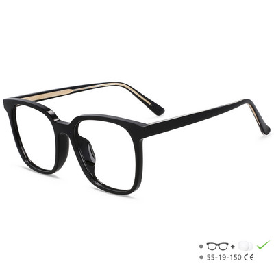 55546 Vintage kvadratni antiplavi okvir za naočale Ženske dioptrijske naočale za muškarce Računalne naočale Prozirni okvir za naočale