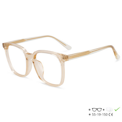 55546 Vintage kvadratni antiplavi okvir za naočale Ženske dioptrijske naočale za muškarce Računalne naočale Prozirni okvir za naočale