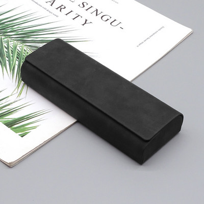 1 tk Lihtne nahast prillide ümbris Optiline retro lühinägelikkus prillid päikeseprillid hoiukarp meeste ja naiste mood