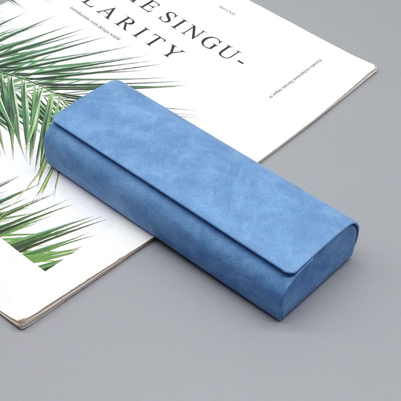 1 tk Lihtne nahast prillide ümbris Optiline retro lühinägelikkus prillid päikeseprillid hoiukarp meeste ja naiste mood