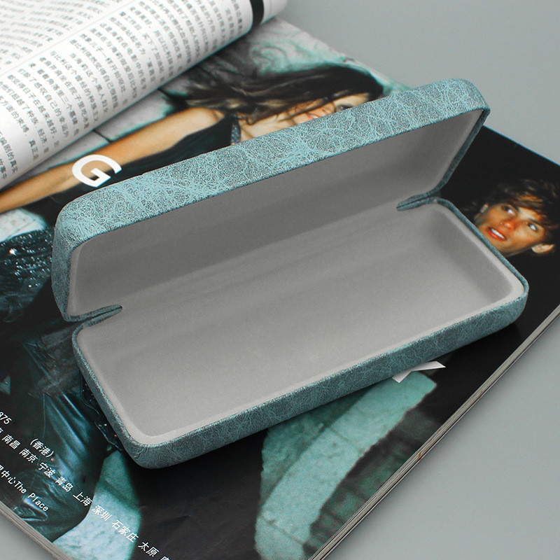 1PC prijenosna unisex kožna futrola za naočale za naočale Vodootporne tvrde naočale Staklene kutije za čitanje Naočale za žene i muškarce