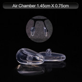 COLOUR_MAX Zračna komora Silikonski protuklizni mekani jastučići za nos s vijcima/odvijačem/pincetom za naočale sunčane naočale