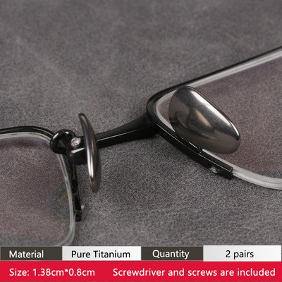 COLOUR_MAX Zračna komora Silikonski protuklizni mekani jastučići za nos s vijcima/odvijačem/pincetom za naočale sunčane naočale