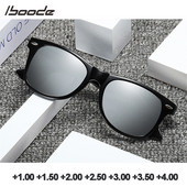 iboode Polarizētas Lēcas Lasīšanas Brilles Vīriešiem Braukšana Ceļojumi Klasisks Retro Presbyopic Aizsargbrilles Tonis UV400 Saulesbrilles Dioptrija +1.0