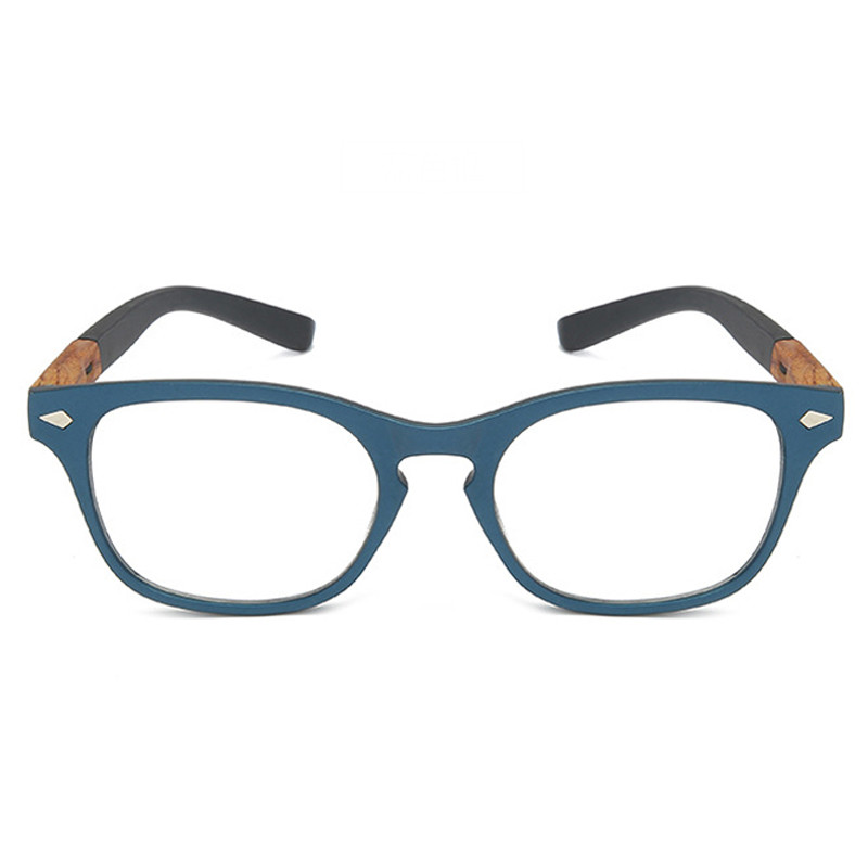 iboode Wood Grain skaitymo akiniai moterims Vyrų mada Presbyopia Presbyopical Eye Akiniai Vyriški Moteriška Dioptrija + 1,50 2,5 3,5