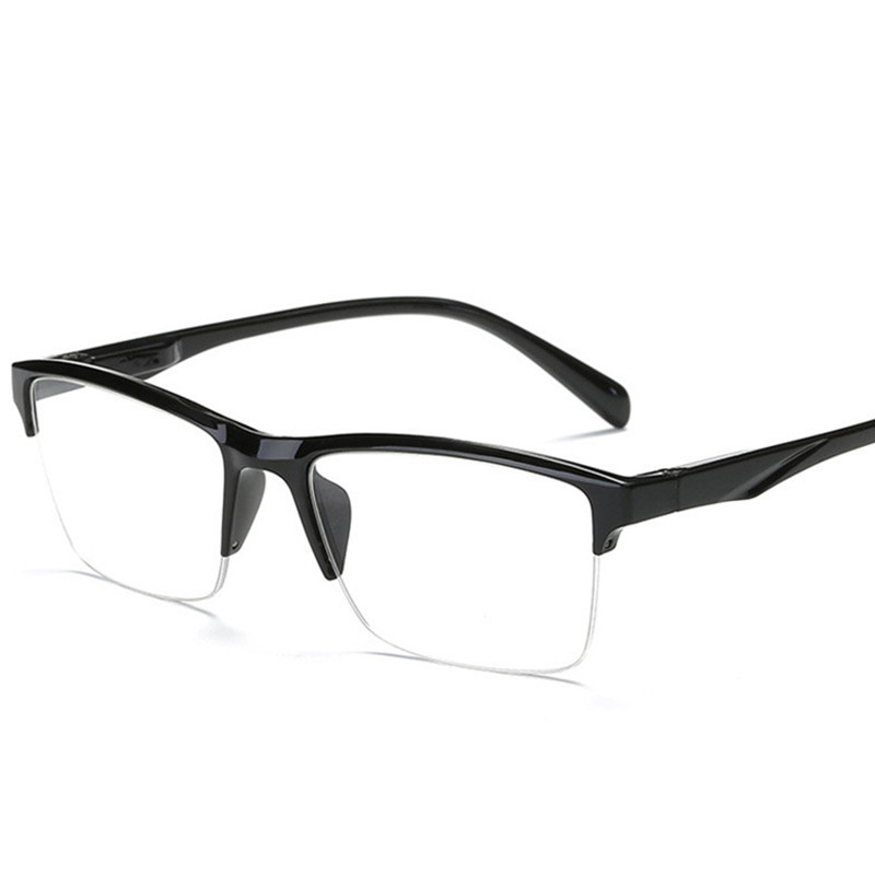 Ochelari de lectură cu jumătate de cadru Ochelari de prezbiopie +0,75 până la +4,0 Ochelari pentru bărbați Ochelari de vedere unisex Ochelari de lectură Bărbați FEMEI