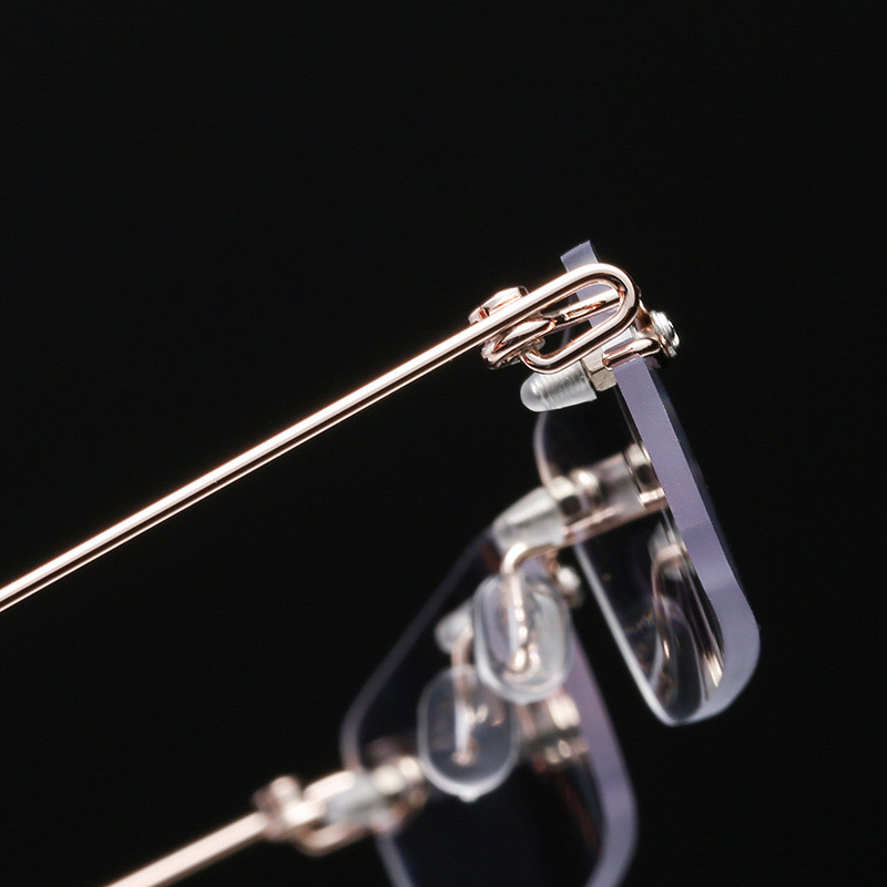 Hordozható tolltartó Antikék, világos, szegély nélküli presbyopia szemüveg zuhanásgátló, nagy felbontású, fáradtság elleni olvasószemüveggel