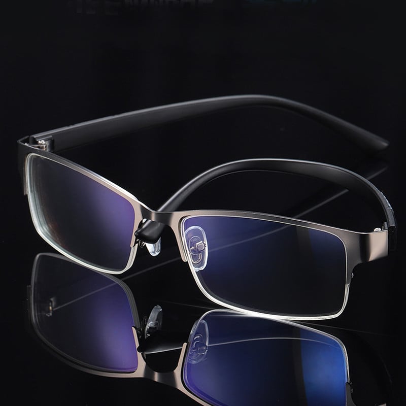 Visokokvalitetne naočale za dalekovidnost Unisex Fleksibilne naočale s poluokvirom Poslovne naočale za čitanje Dioptrijski stupanj +1,0 DO +4,0