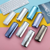 1 tk Unisex Fashion kõvametallist prillide ümbris Superior alumiiniumist prillid, kapsel, klapp-top kaasaskantavad reisiprillid