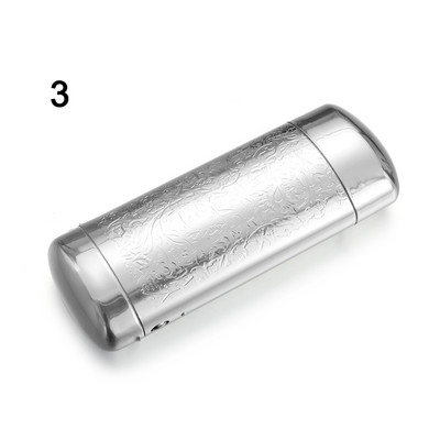 1 tk Unisex Fashion kõvametallist prillide ümbris Superior alumiiniumist prillid, kapsel, klapp-top kaasaskantavad reisiprillid