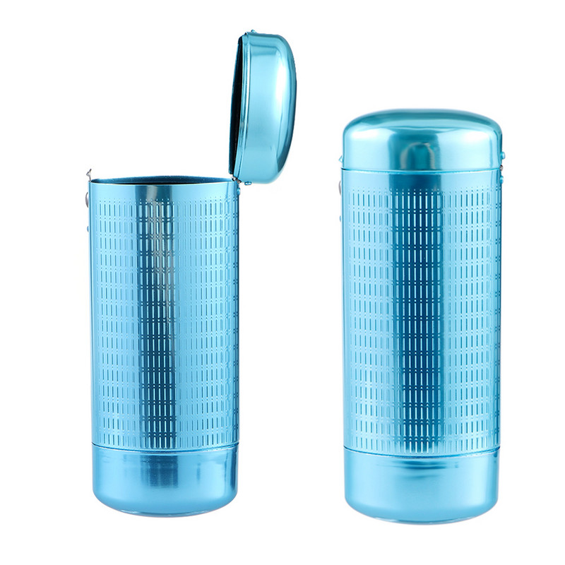 1 tk Unisex Fashion kõvametallist prillide ümbris Superior alumiiniumist prillid, kapsel, klapp-top kaasaskantavad reisiprillid