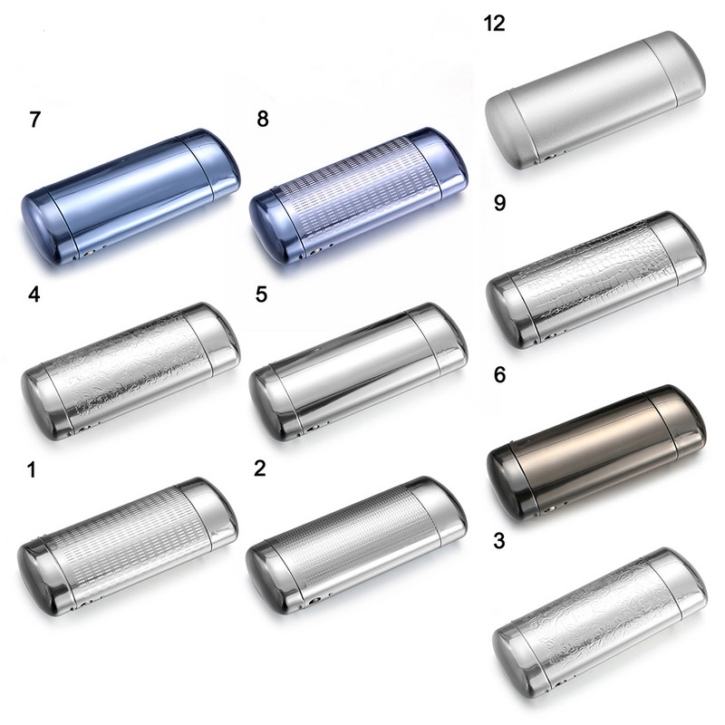 1 tk Unisex Fashion kõvametallist prillide ümbris Superior alumiiniumist prillid, kapsel, klapp-top kaasaskantavad reisiprillid