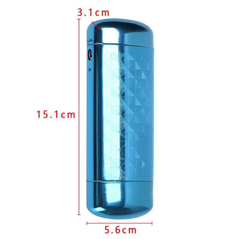 1 tk Unisex Fashion kõvametallist prillide ümbris Superior alumiiniumist prillid, kapsel, klapp-top kaasaskantavad reisiprillid