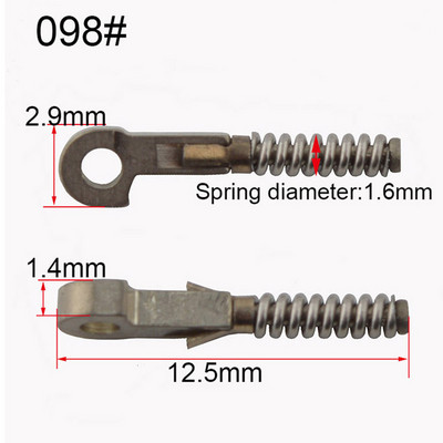 Opružni vijak za naočale za popravak slomljenih savitljivih drški naočala slomljen zamjenski dio opruge