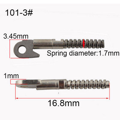  Opružni vijak za naočale za popravak slomljenih savitljivih drški naočala slomljen zamjenski dio opruge