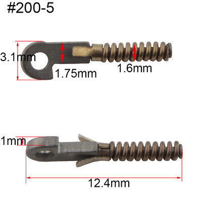  Opružni vijak za naočale za popravak slomljenih savitljivih drški naočala slomljen zamjenski dio opruge