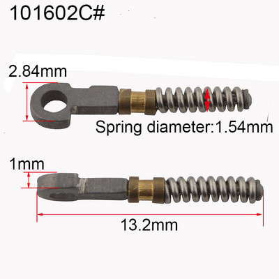  Opružni vijak za naočale za popravak slomljenih savitljivih drški naočala slomljen zamjenski dio opruge