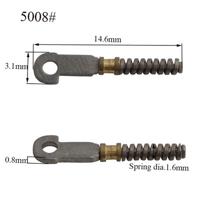 Opružni vijak za naočale za popravak slomljenih savitljivih drški naočala slomljen zamjenski dio opruge