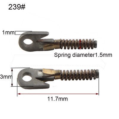  Opružni vijak za naočale za popravak slomljenih savitljivih drški naočala slomljen zamjenski dio opruge