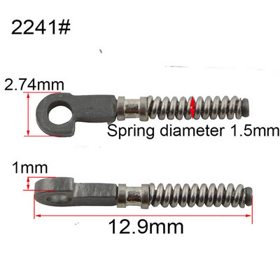 Opružni vijak za naočale za popravak slomljenih savitljivih drški naočala slomljen zamjenski dio opruge