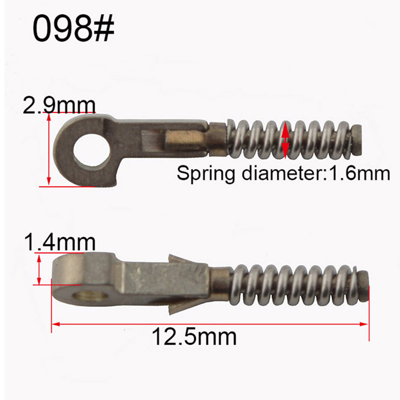  Opružni vijak za naočale za popravak slomljenih savitljivih drški naočala slomljen zamjenski dio opruge