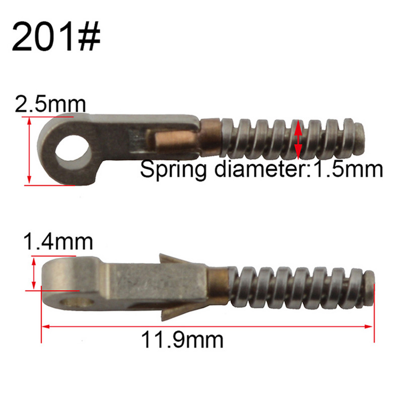  Opružni vijak za naočale za popravak slomljenih savitljivih drški naočala slomljen zamjenski dio opruge