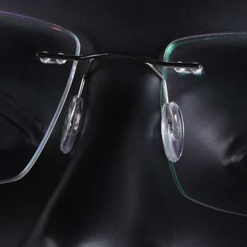 COLOUR_MAX Push in Glass Nose Pads 5 Pairs Snap in Glasses Nose Piece Μαλακό σιλικόνης Nose Bridge Pads Αντιολισθητικό προστατευτικό μύτης