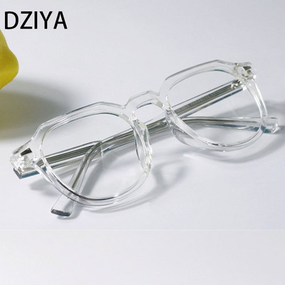 Винтидж квадратна рамка за очила Anti Blue Tr90 Модни мъжки диоптрични очила Дамски компютърни очила 60642