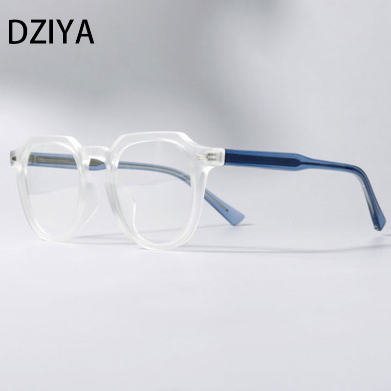 Винтидж квадратна рамка за очила Anti Blue Tr90 Модни мъжки диоптрични очила Дамски компютърни очила 60642