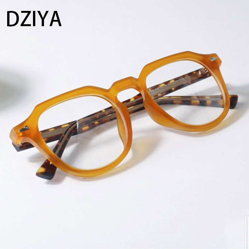 Винтидж квадратна рамка за очила Anti Blue Tr90 Модни мъжки диоптрични очила Дамски компютърни очила 60642