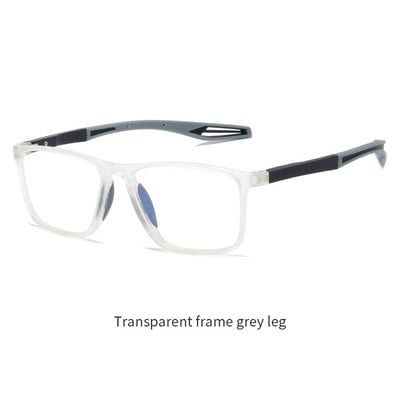 Elbru Ochelari pentru miopie pentru computer anti-lumină albastră, femei, bărbați, ultraușoare, TR90, sport, anti-alunecare, pentru miopie, dioptrii 0-50-400