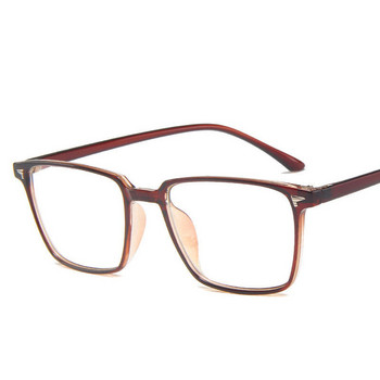 2022 Винтидж компютърни очила Квадратни Дамски модни прозрачни очила Мъжки оптични късогледство Пластмасови очила Рамка за очила