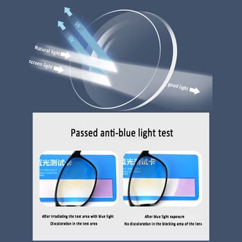 Elbru Bifocal Progressive Reading Γυαλιά Ανδρικά Αθλητικά TR90 Anti Blue Light Πολυεστιακά Γυαλιά Πρεσβυωπίας Εξαιρετικά ελαφριά γυαλιά οράσεως